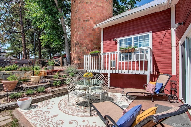 233 Perry Park Ave, Larkspur, CO 80118 - view of patio
