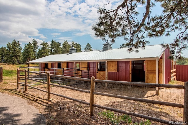 233 Perry Park Ave, Larkspur, CO 80118 - view of horse barn