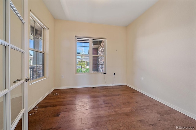 1130 Summit View Dr, Louisville, CO 80027 - unfurnished room featuring hardwood / wood-style flooring and baseboards