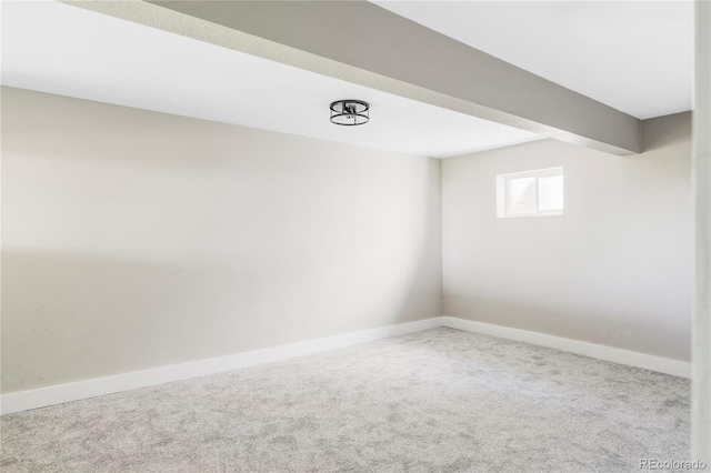 3328 S Danube St, Aurora, CO 80013 - basement with carpet flooring and baseboards