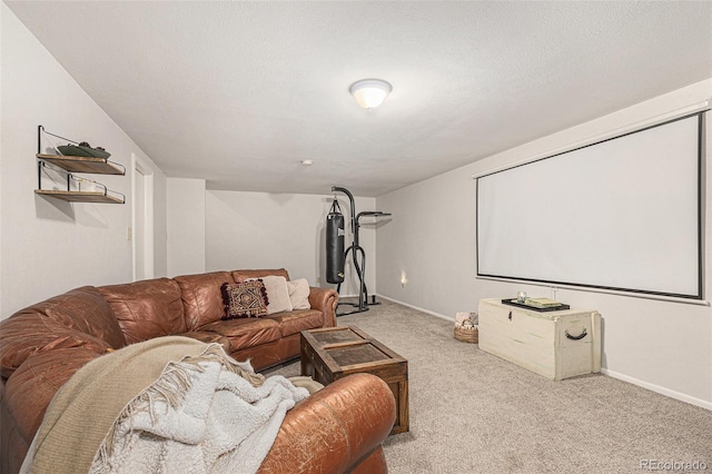 2514 E Bijou St, Colorado Springs, CO 80909 - carpeted cinema room featuring baseboards