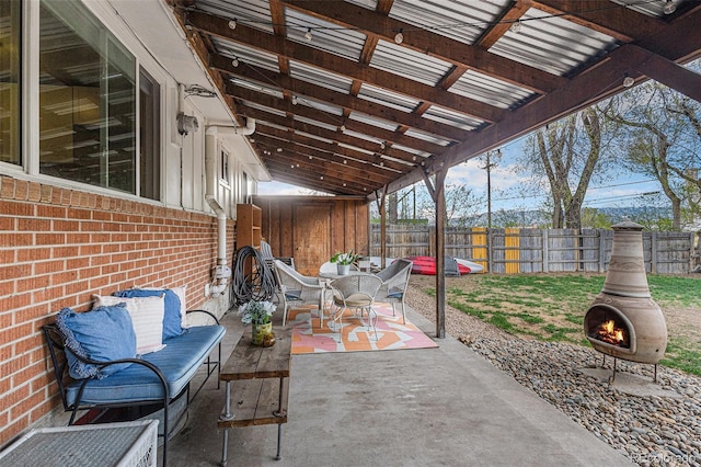 2514 E Bijou St, Colorado Springs, CO 80909 - view of patio / terrace with outdoor dining space