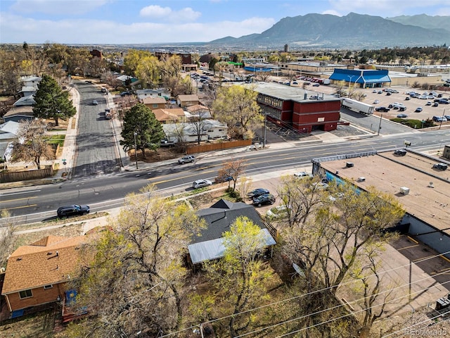 2514 E Bijou St, Colorado Springs, CO 80909 - aerial view of a mountain backdrop