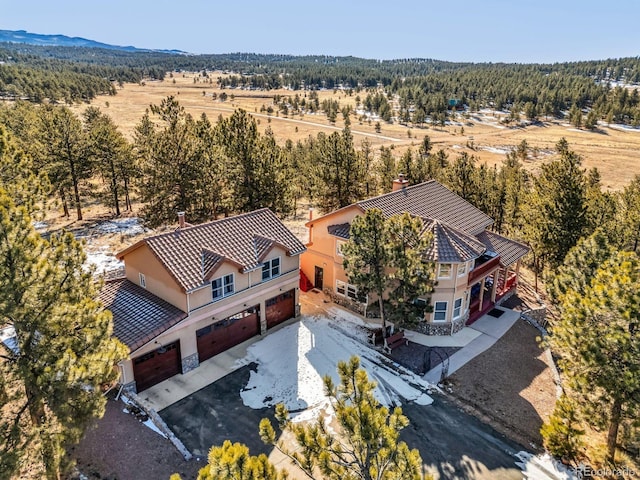 31 Black Fawn Ln, Westcliffe, CO 81252 - bird's eye view with a forest view