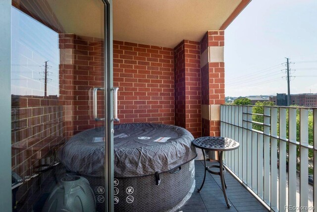 1590 Little Raven St Unit 408, Denver, CO 80202 - view of balcony