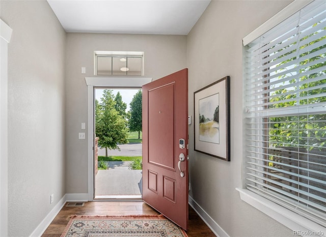 817 Uinta Way, Denver, CO 80230 - entrance foyer with wood finished floors