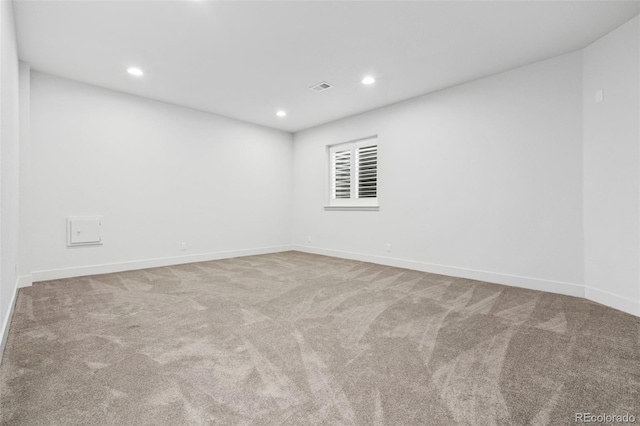 10295 E 59th Ave, Denver, CO 80238 - carpeted empty room featuring recessed lighting and baseboards