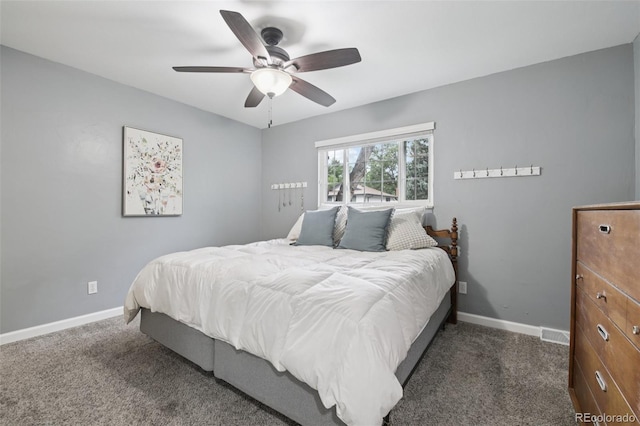 6514 Zinnia St, Arvada, CO 80004 - bedroom featuring carpet flooring and a ceiling fan