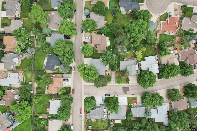 6514 Zinnia St, Arvada, CO 80004 - aerial view of property's location with nearby suburban area