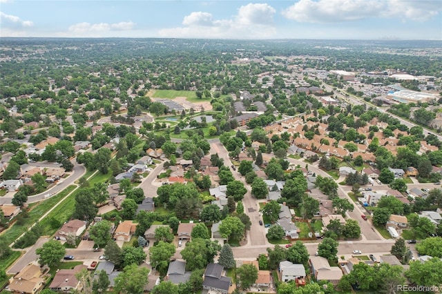 6514 Zinnia St, Arvada, CO 80004 - aerial perspective of suburban area