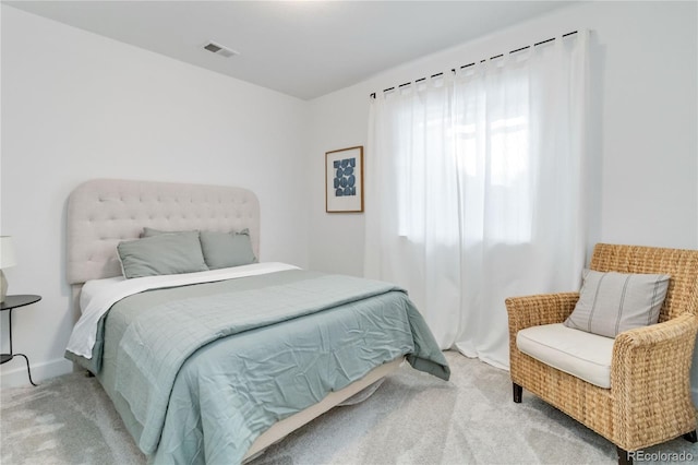 bedroom featuring carpet floors