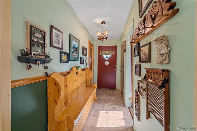 3938 County Road 60, Grant, CO 80448 - entrance foyer with a chandelier