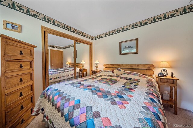 3938 County Road 60, Grant, CO 80448 - carpeted bedroom featuring a closet