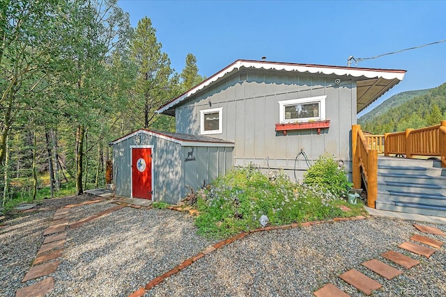 3938 County Road 60, Grant, CO 80448 - view of shed with a mountain view