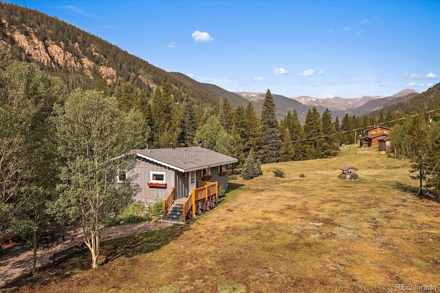 3938 County Road 60, Grant, CO 80448 - mountain view with a forest