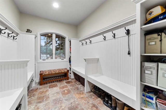 view of mudroom