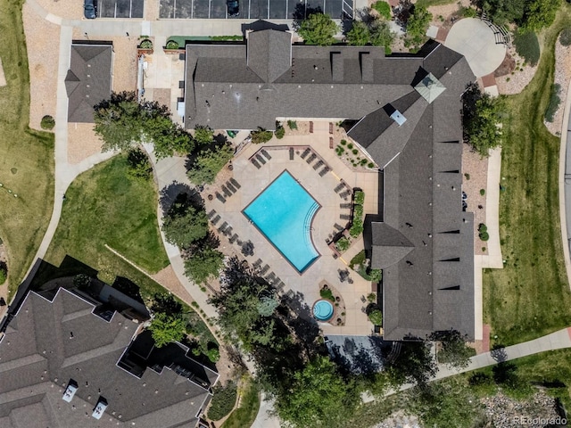 12914 Ironstone Way Unit 102, Parker, CO 80134 - view of property location featuring a pool