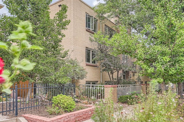 view of side of property