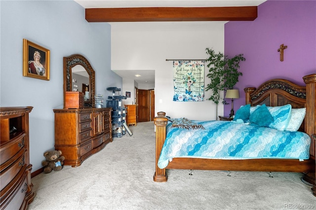 7300 W Stetson Pl Unit 46, Littleton, CO 80123 - carpeted bedroom with beamed ceiling
