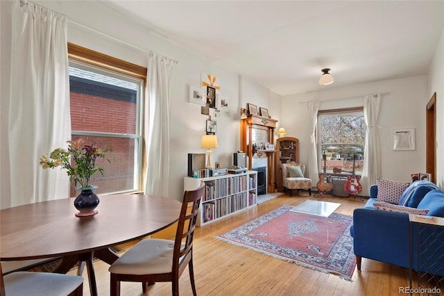 328 S Lincoln St, Denver, CO 80209 - dining space with wood finished floors