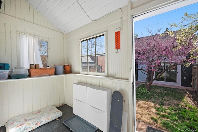 328 S Lincoln St, Denver, CO 80209 - sunroom / solarium with lofted ceiling and plenty of natural light