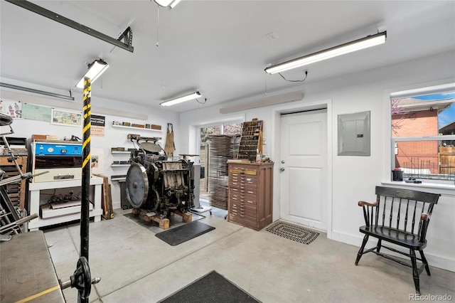 328 S Lincoln St, Denver, CO 80209 - garage with electric panel