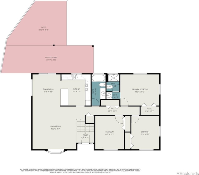 10171 W 69th Ave, Arvada, CO 80004 - view of floor plan / room layout