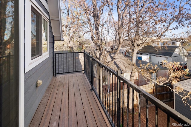 3142 W 26th Ave, Denver, CO 80211 - wooden terrace featuring a fenced backyard