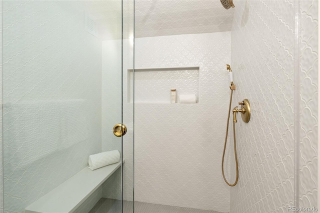 3142 W 26th Ave, Denver, CO 80211 - bathroom view of tiled shower