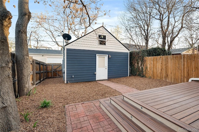 3142 W 26th Ave, Denver, CO 80211 - view of outbuilding featuring a fenced backyard