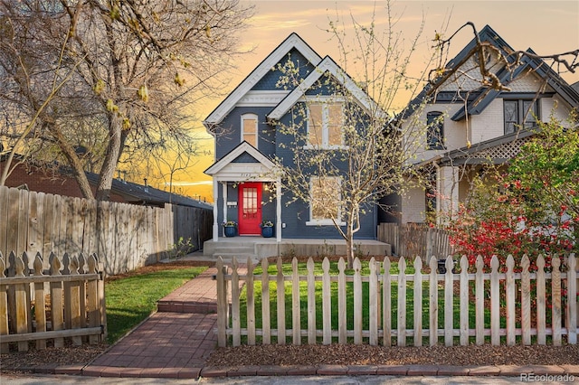 3142 W 26th Ave, Denver, CO 80211 - victorian home with a fenced front yard