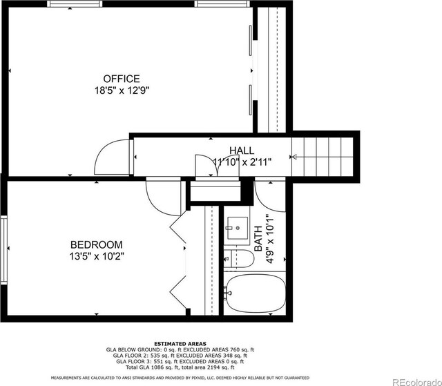 4475 London Ln, Colorado Springs, CO 80916 - plan