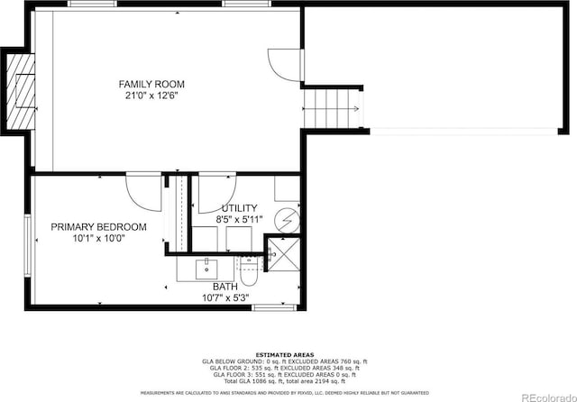 4475 London Ln, Colorado Springs, CO 80916 - floor plan