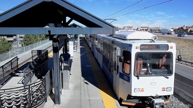 view of vehicle parking