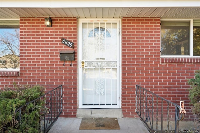 view of property entrance