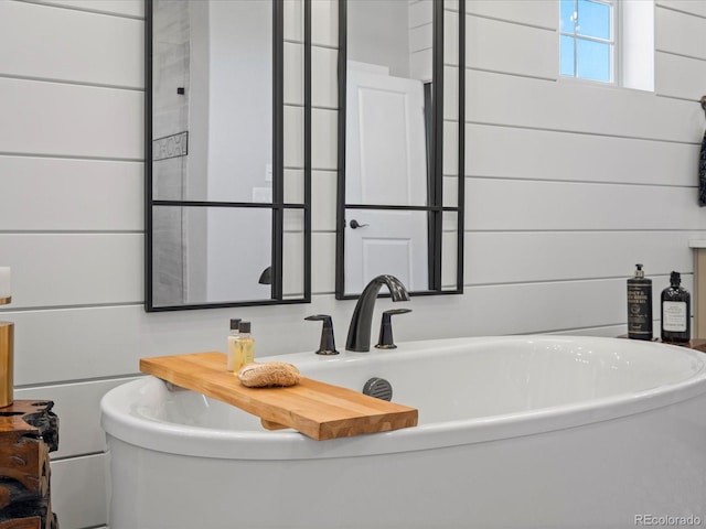 1291 Fountain Ln, Erie, CO 80516 - full bathroom featuring a freestanding bath