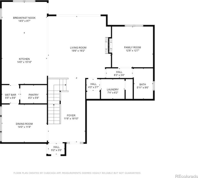 1291 Fountain Ln, Erie, CO 80516 - view of home floor plan