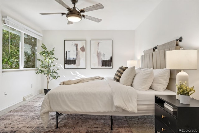 7565 Newland St, Arvada, CO 80003 - bedroom with a ceiling fan and baseboards