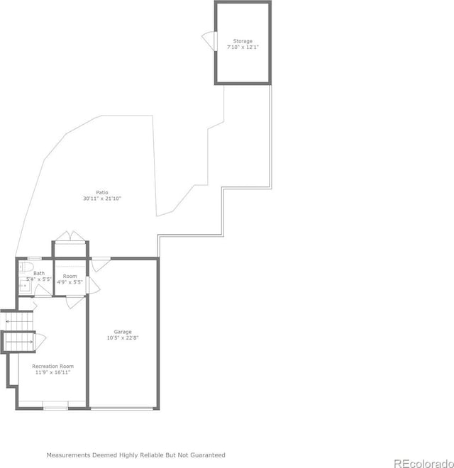 7565 Newland St, Arvada, CO 80003 - view of property floor plan
