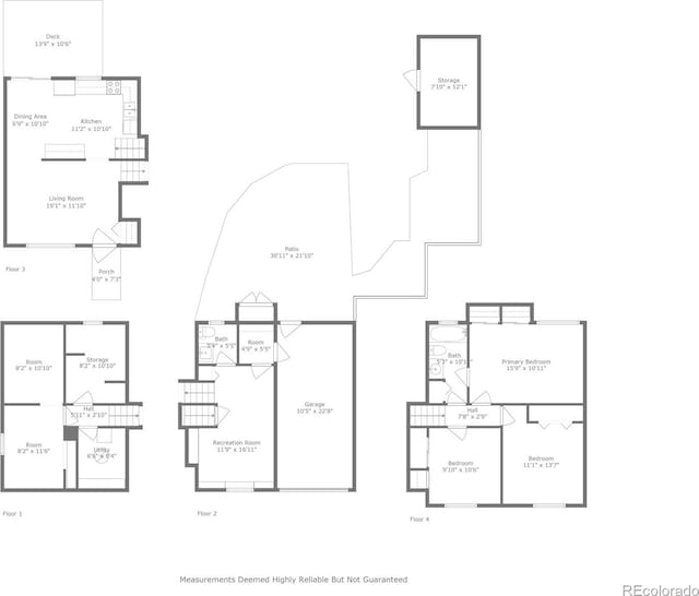 7565 Newland St, Arvada, CO 80003 - view of home floor plan