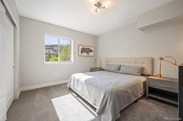 2136 S Juniper St, Lakewood, CO 80228 - bedroom featuring carpet, baseboards, and a closet