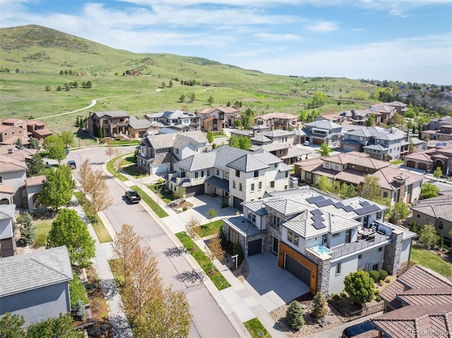 2136 S Juniper St, Lakewood, CO 80228 - aerial perspective of suburban area featuring a mountain backdrop