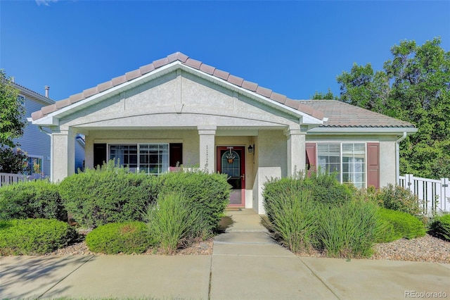 view of front of house