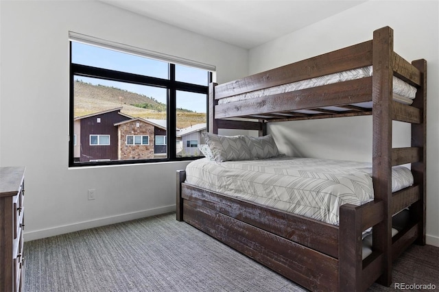 bedroom featuring carpet floors