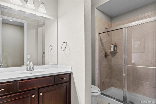 7790 S Queensburg Way, Aurora, CO 80016 - full bathroom with vanity and a shower stall