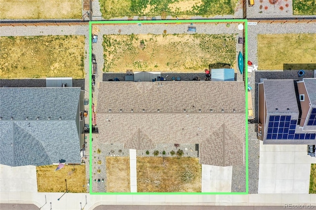 view of property location with property parcel outlined