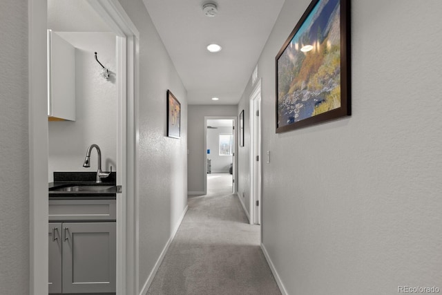 1353 Quaker St, Golden, CO 80401 - corridor featuring carpet floors and recessed lighting