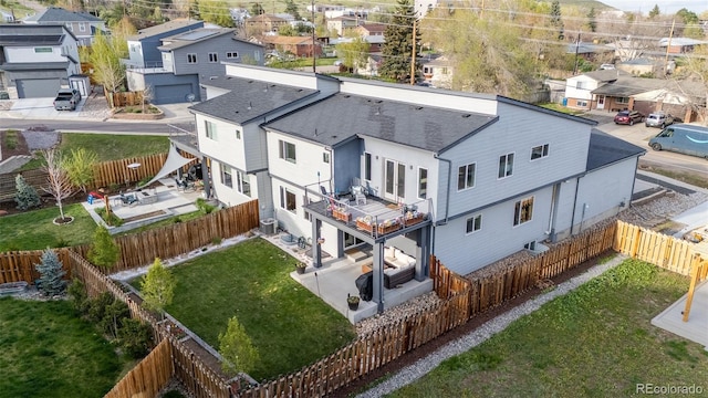 1353 Quaker St, Golden, CO 80401 - aerial view of residential area
