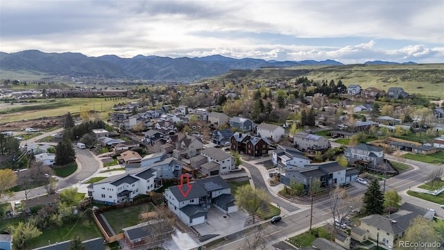 1353 Quaker St, Golden, CO 80401 - view of property location with mountains and nearby suburban area