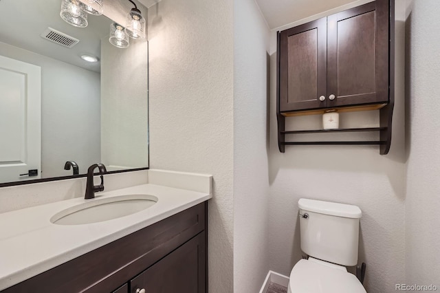 668 Sage Forest Ln, Monument, CO 80132 - half bath featuring toilet and vanity